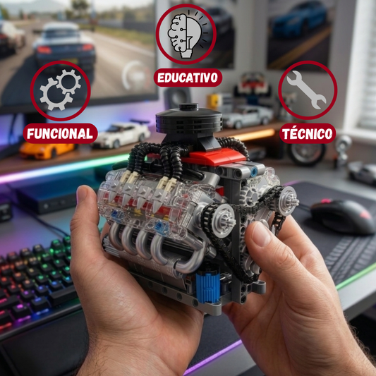 Motor V8 armable